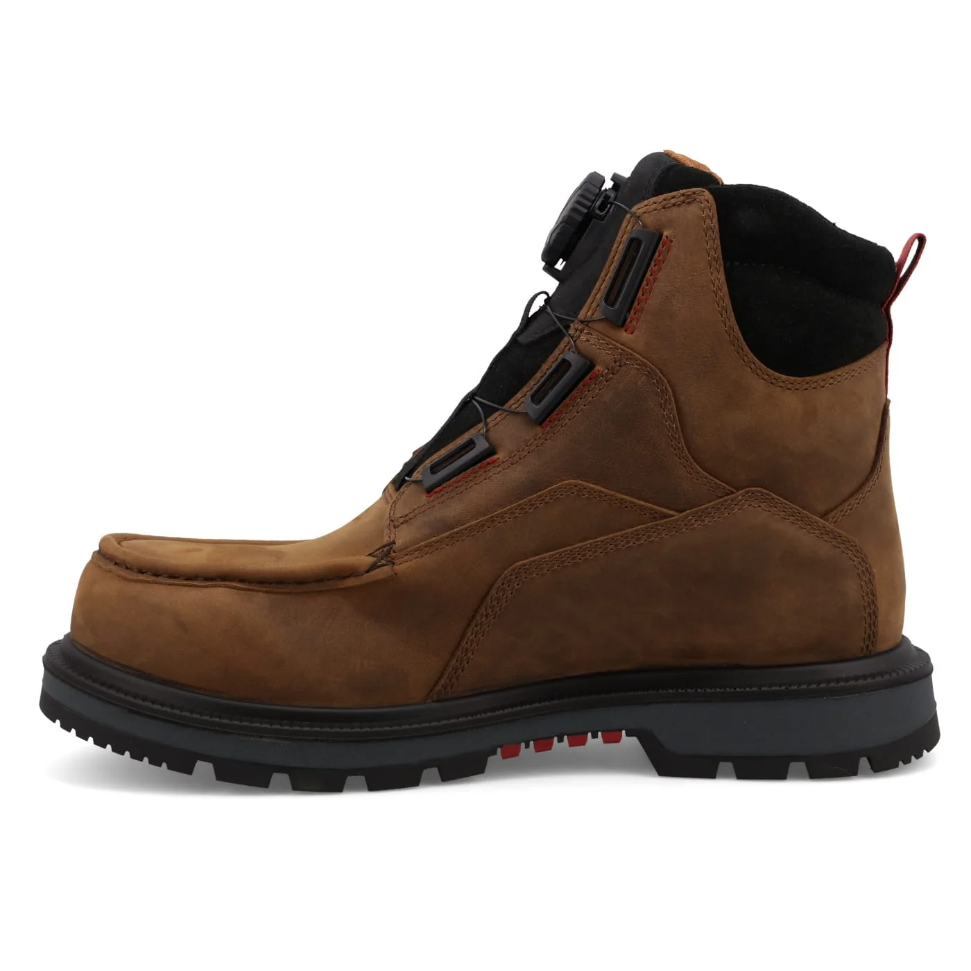 Twisted X Men's Brown & Black 6" Waterproof Nano Toe Quick Draw Work Boots MDANW02 - Image 2