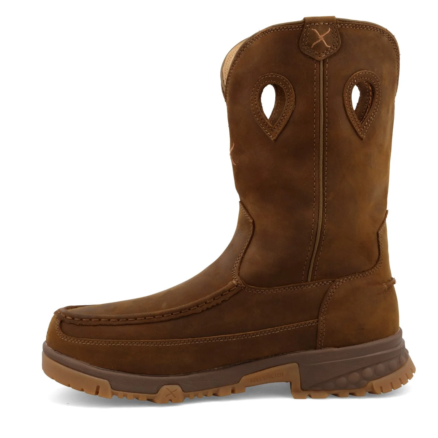 Twisted X Men's Brown Pull On Work Boot MXCNM01 - Image 2