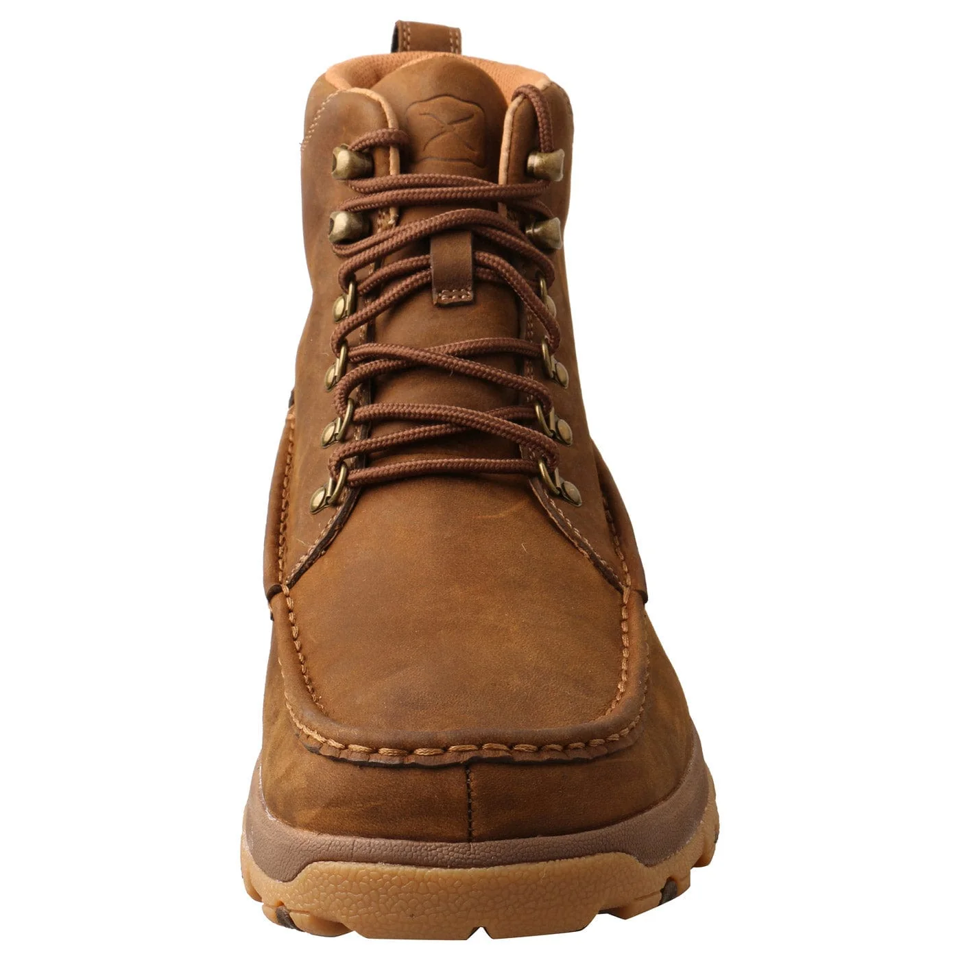 Twisted X Men's Distressed Saddle Driving Moc Hiker Boot MXC0011 - Image 5