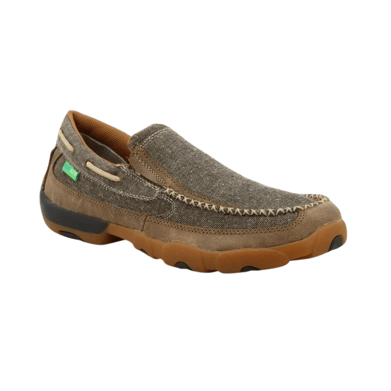 Twisted X Men's Dust Slip On Driving Moc Shoes MDMS012