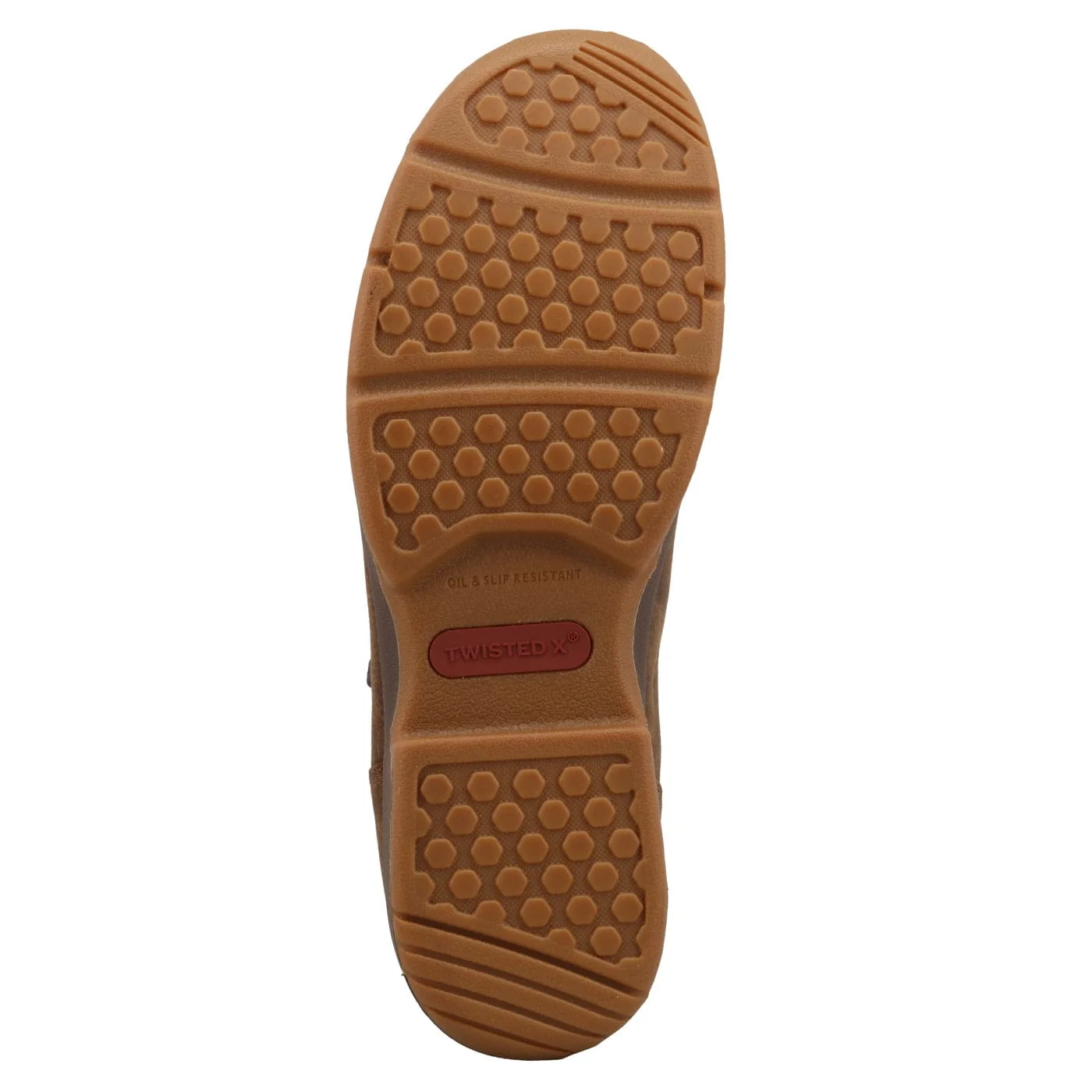 Twisted X Men's Oak Brown 6" Waterproof Nano Toe Work Boot MWPNW02 - Image 4