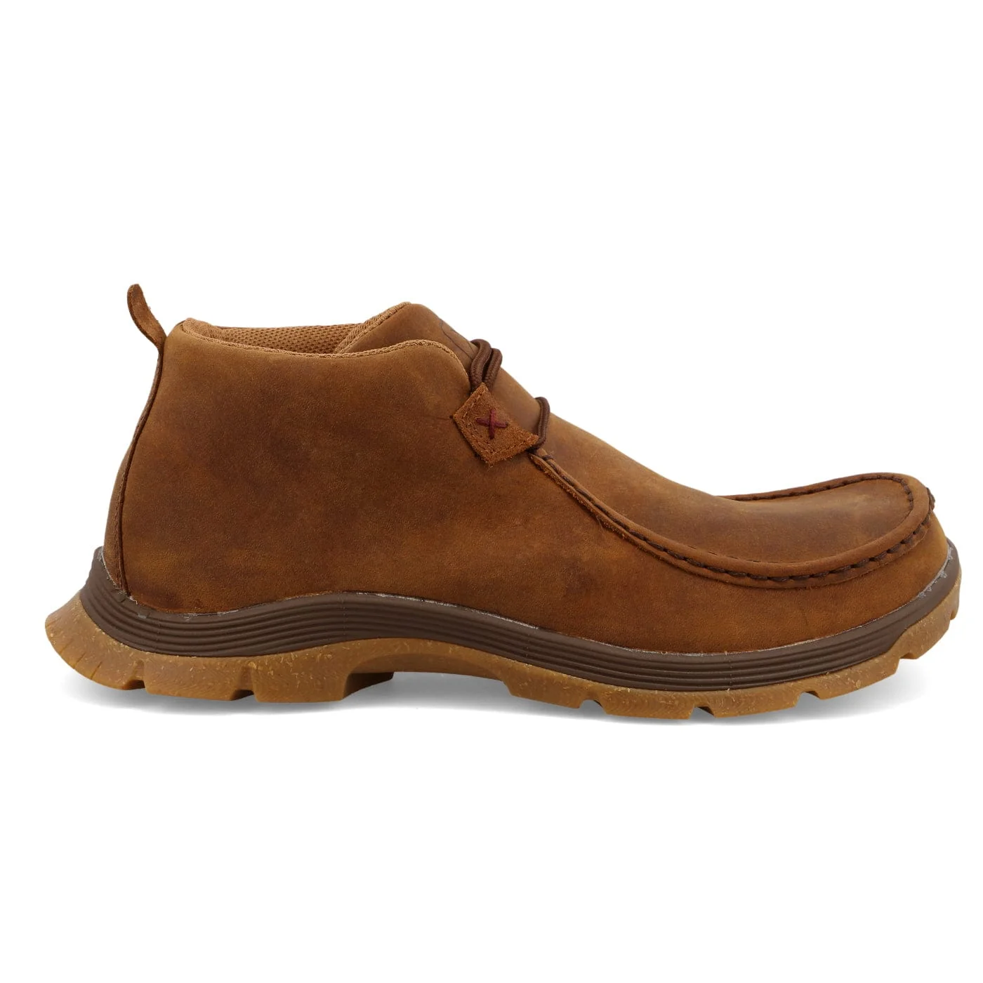Twisted X Men's Oiled Saddle Chukka Oblique Toe Shoe MFS0003 - Image 4