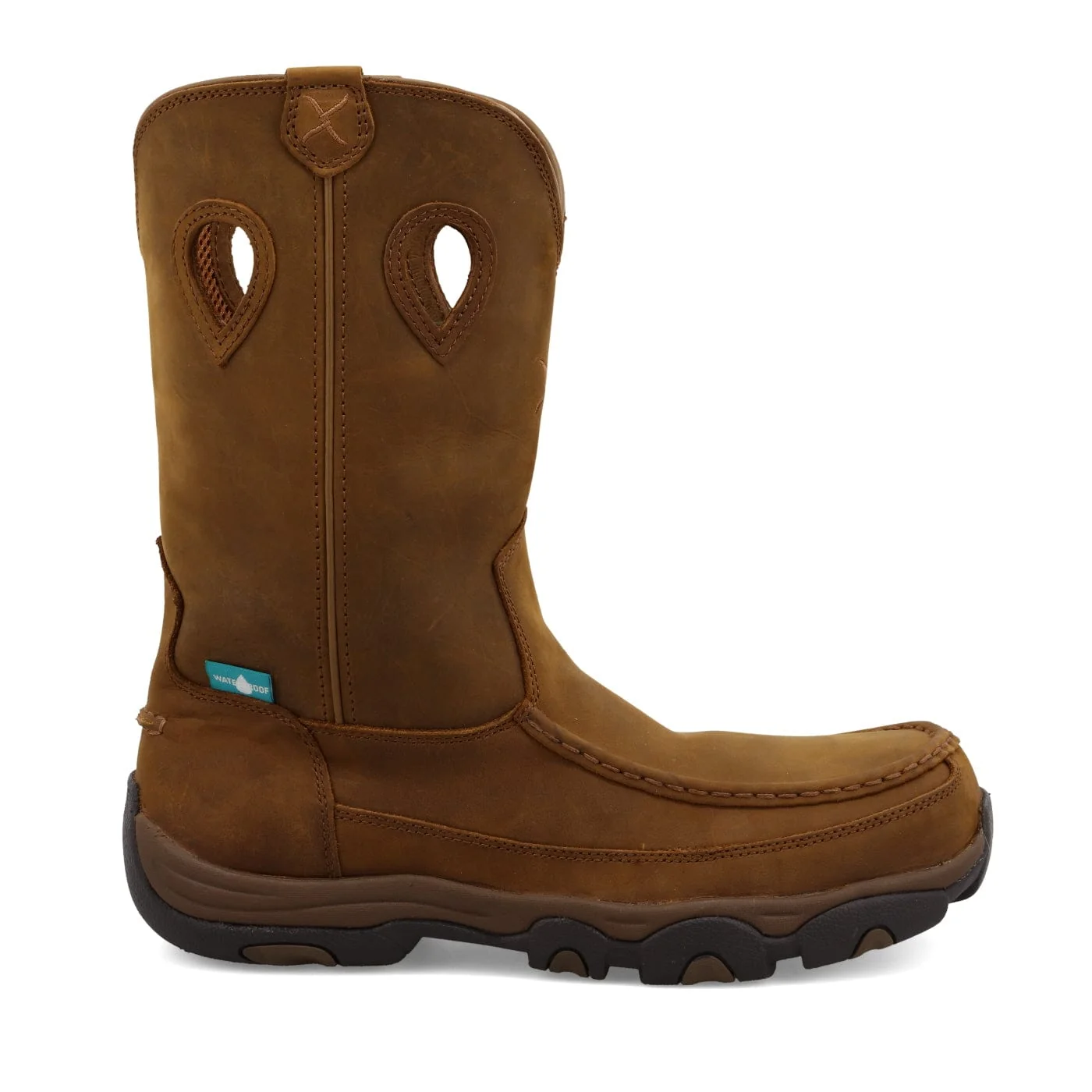 Twisted X Men's Oiled Saddle Comp Toe Pull On Hiker Work Boot MHKBCW1 - Image 4