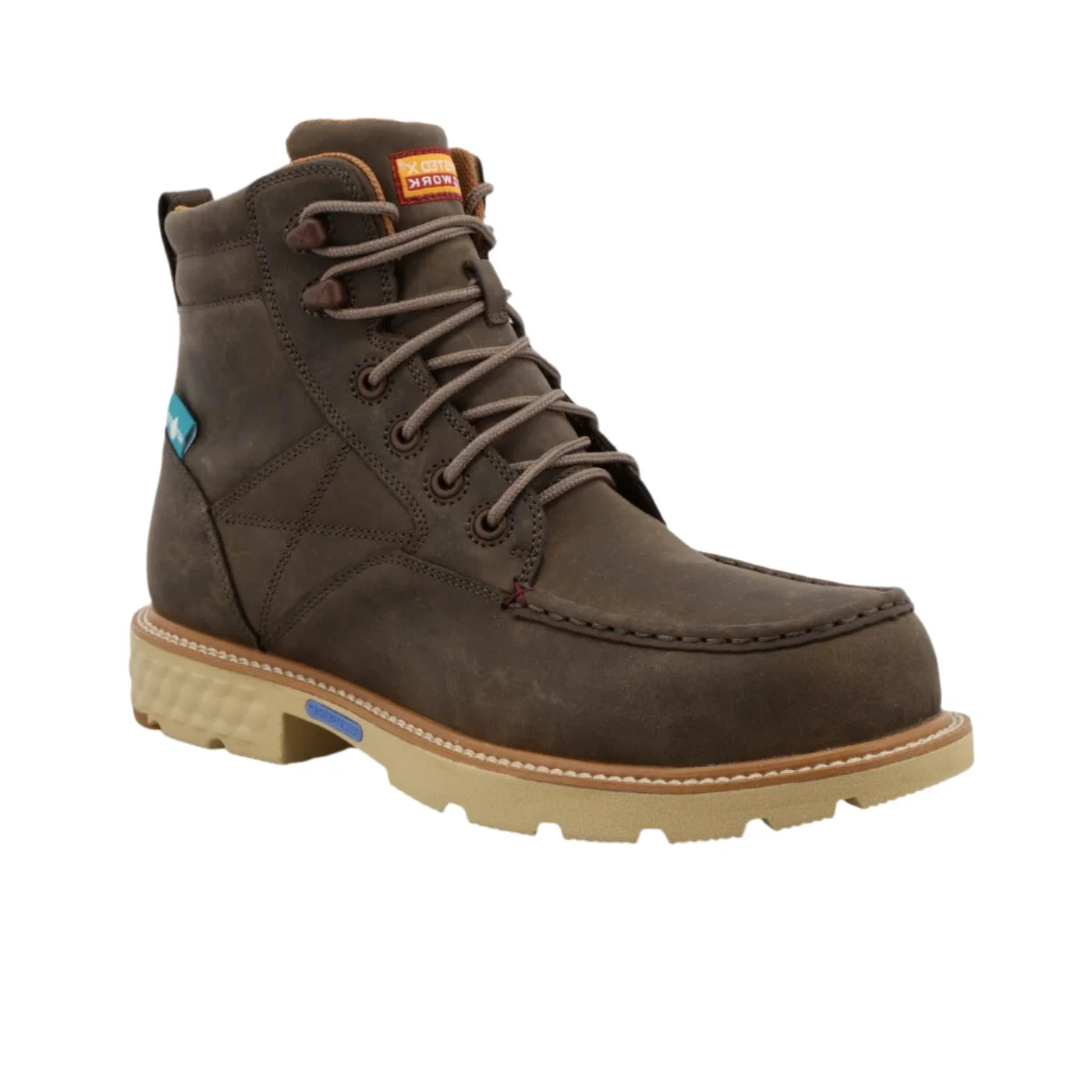 Twisted X Men's Shitake 6" no Comp Toe Waterproof Work Boot MXCNW06