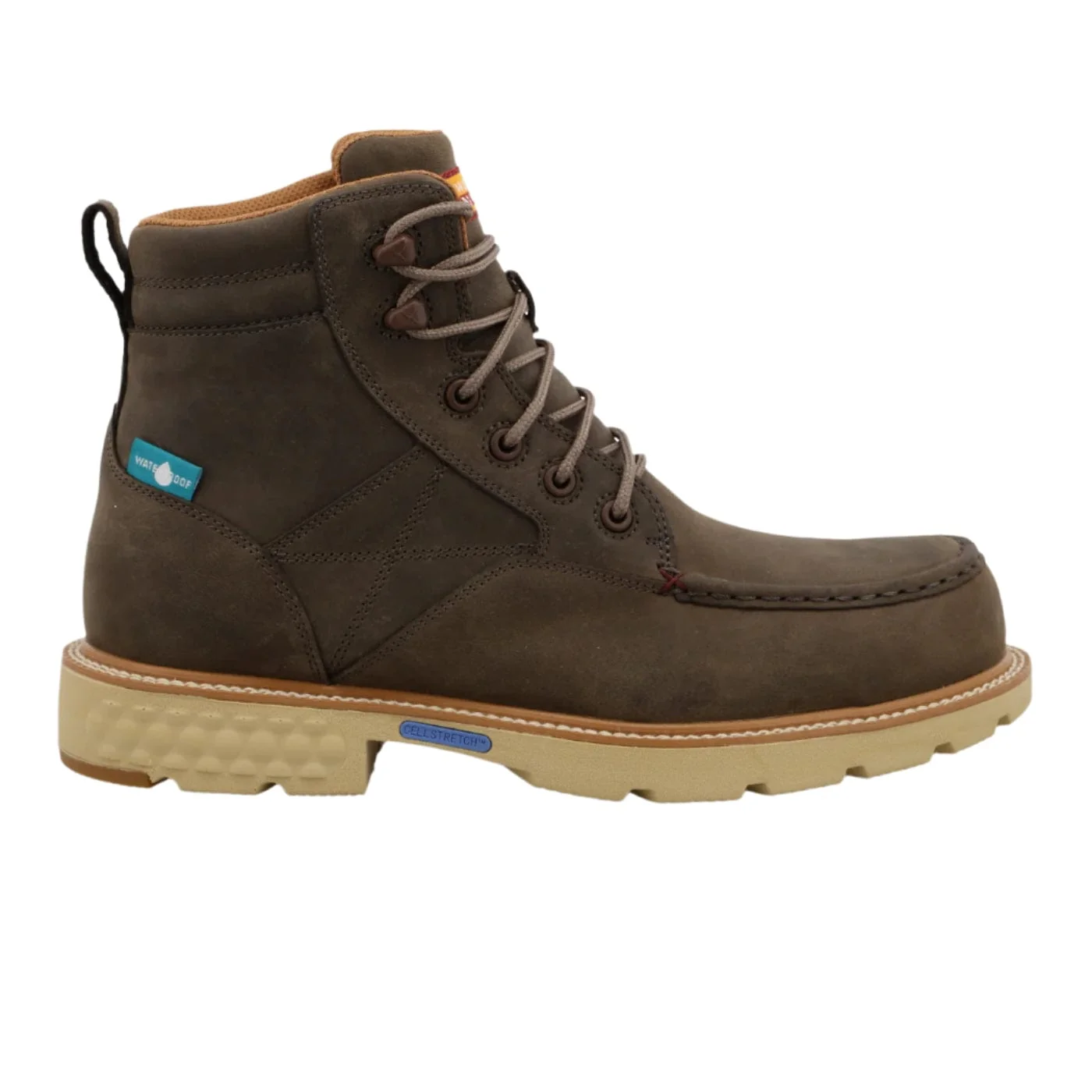 Twisted X Men's Shitake 6" no Comp Toe Waterproof Work Boot MXCNW06 - Image 4