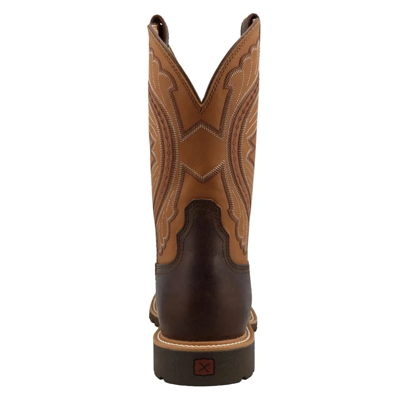 Twisted X Men's Tortoise Shell & Adobe Tech X Western Work Boots MXTP007 - Image 5