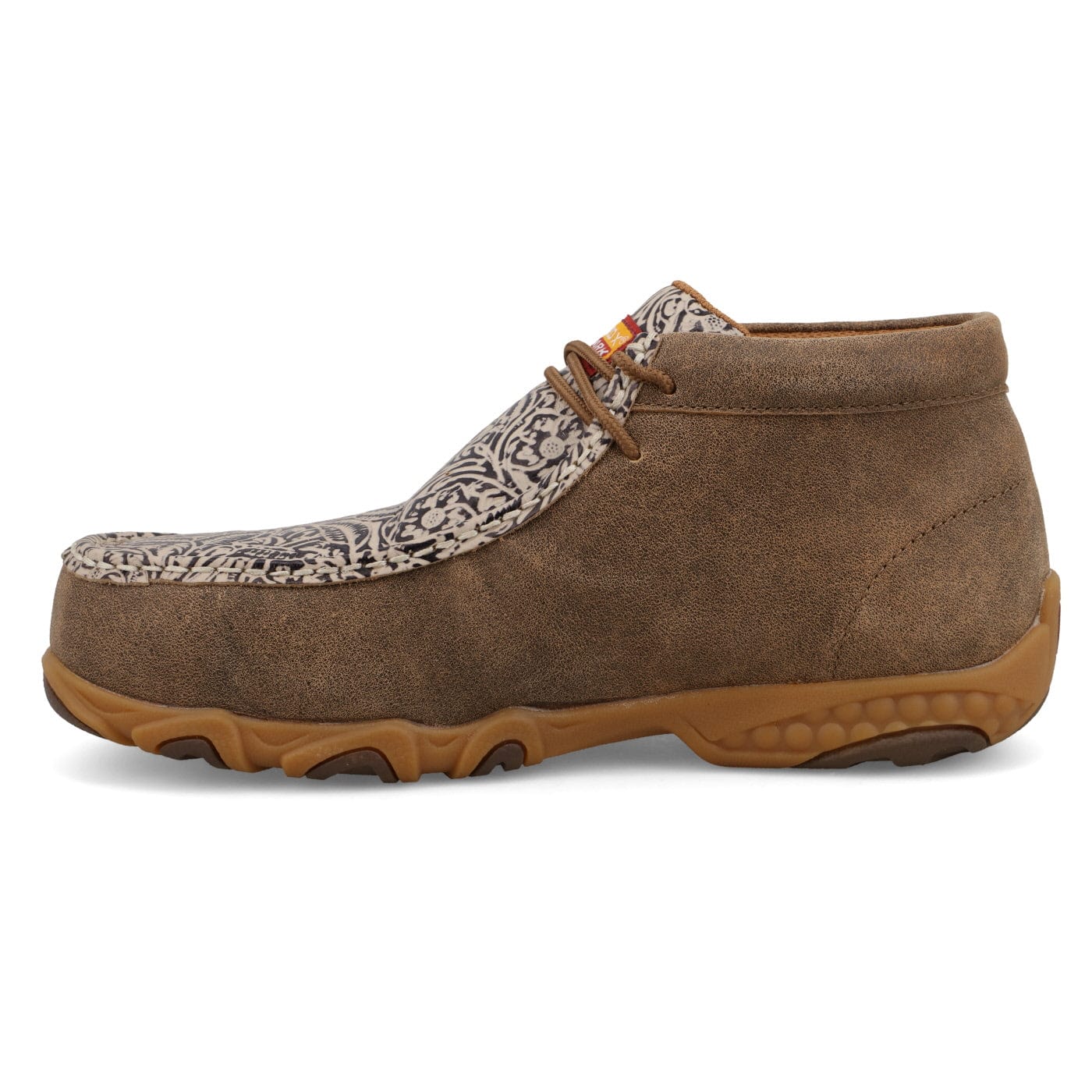 Twisted X Women's Bomber & Nude Print Chukka Driving Moc Work Shoe WDMXN03 - Image 2