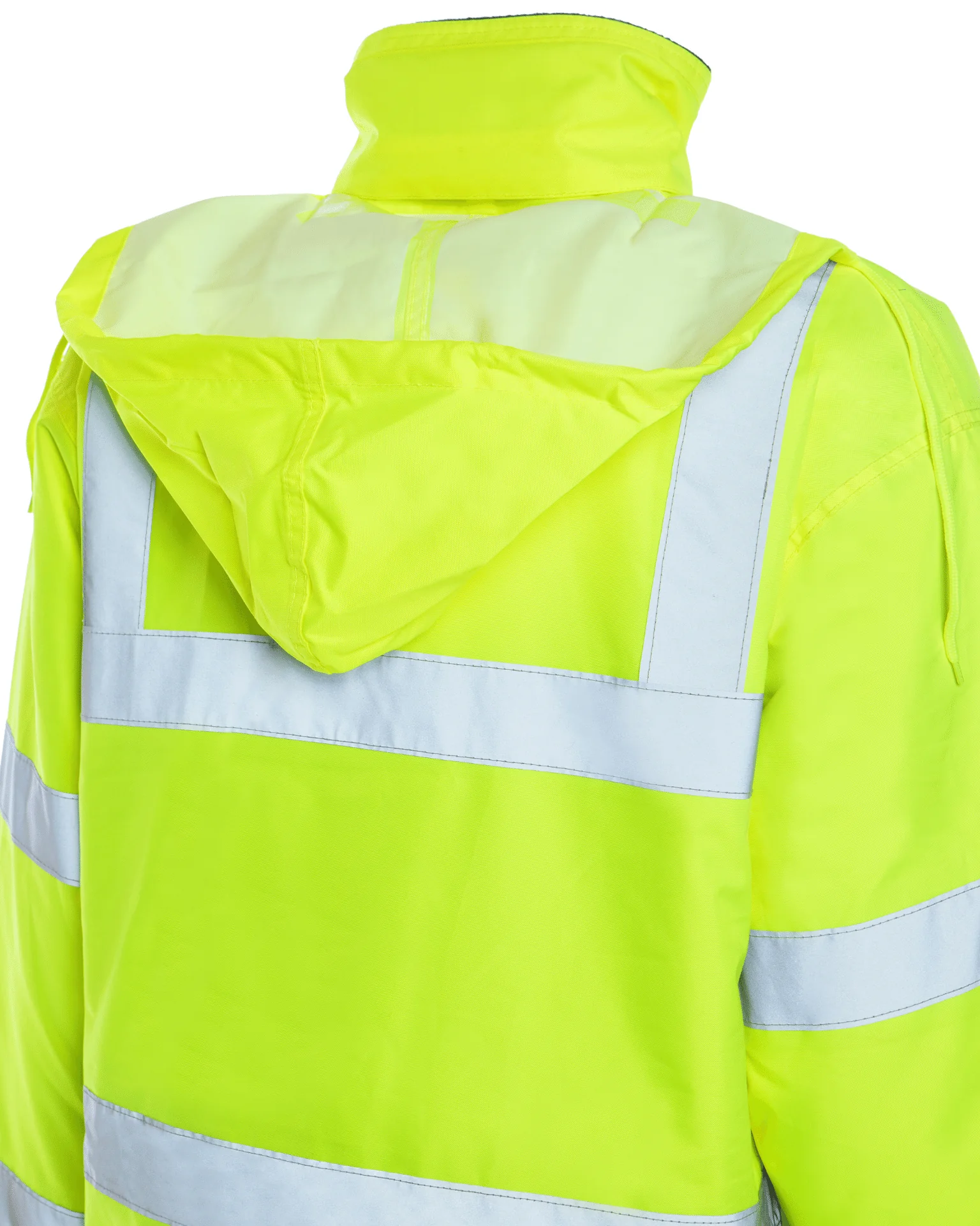 UHV1004 HiVis Contractor Jacket - Yellow - Image 5