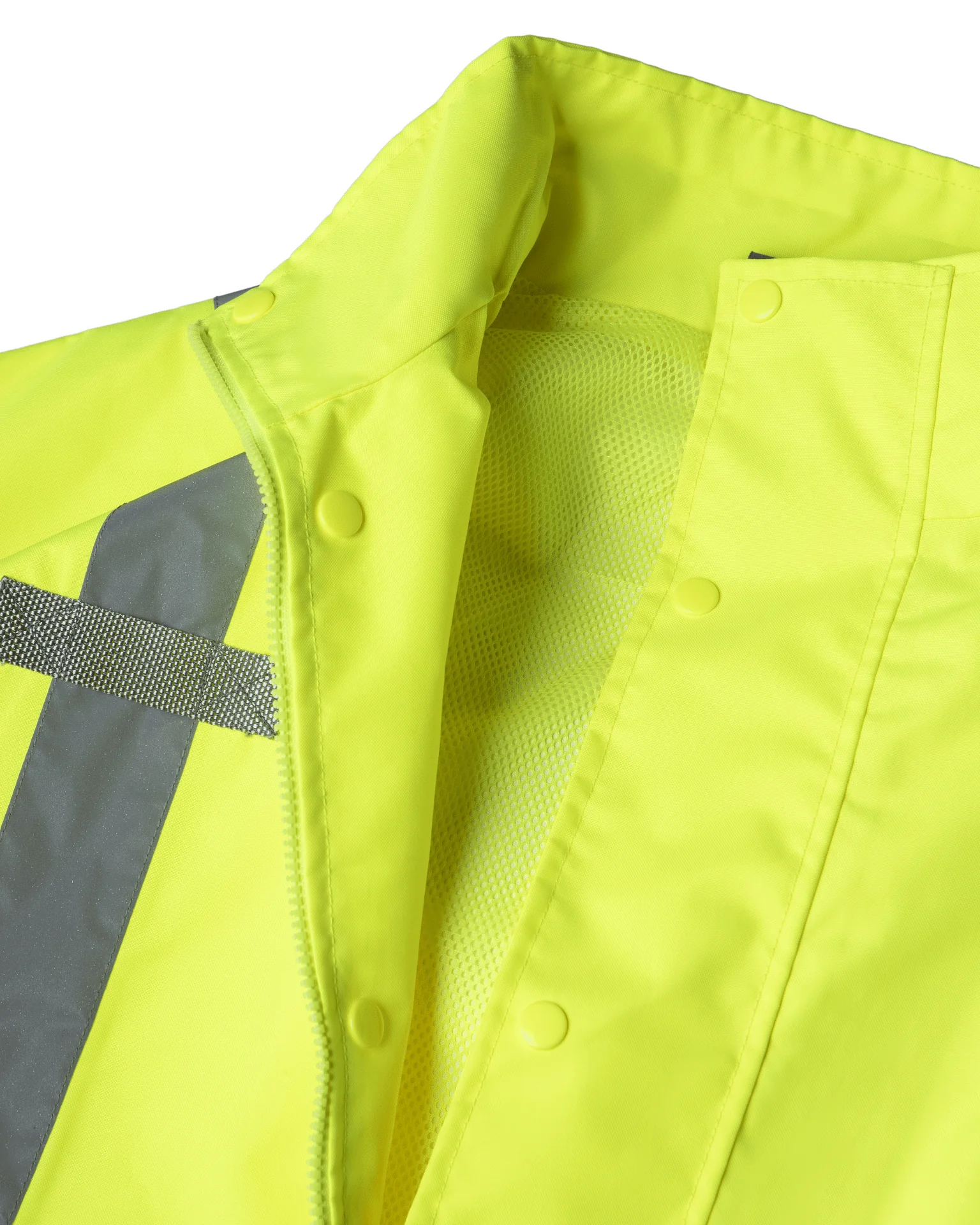 UHV822 HiVis Waterproof Rain Jacket with Teflon™ Fabric Protector - Image 10