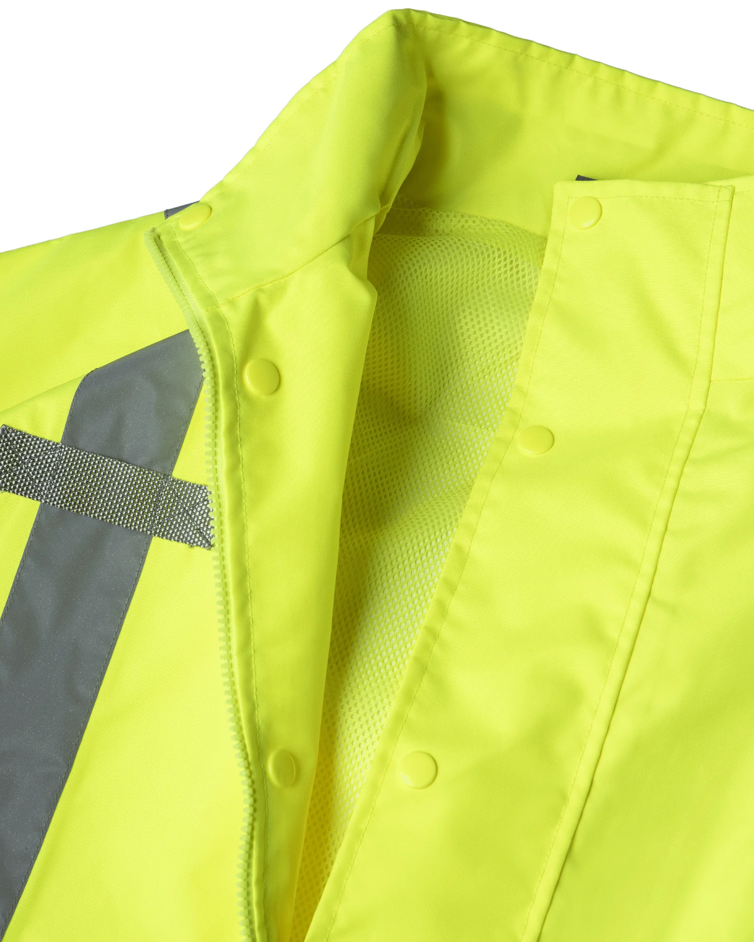UHV822 HiVis Waterproof Rain Jacket with Teflon™ Fabric Protector - Image 13