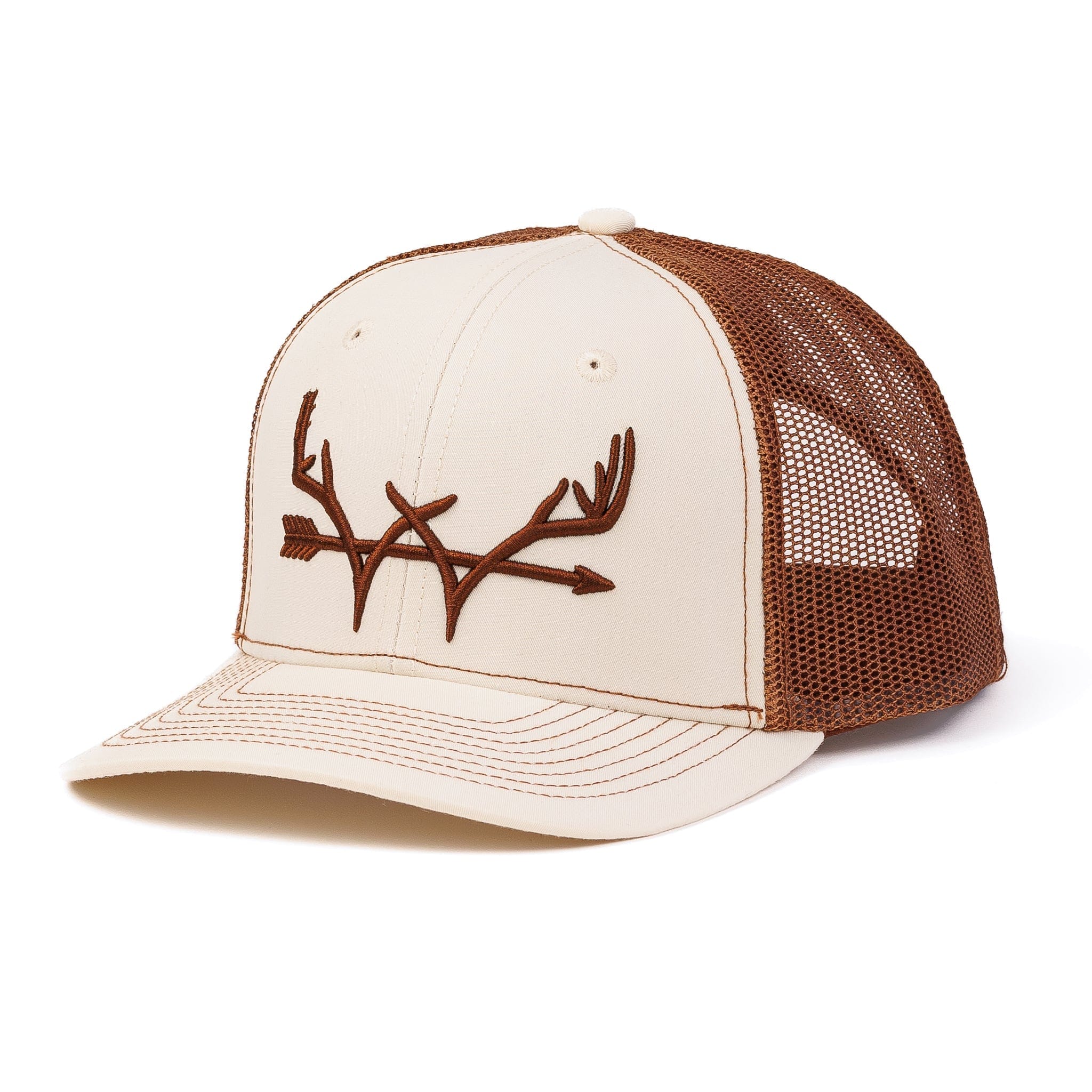 Webb Western SL Antler Meshback Hat