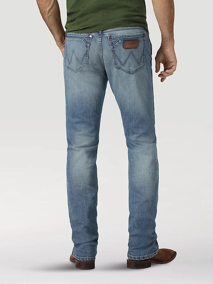 Wrangler Men's Jacksboro Retro Slim Fit Straight Leg Jeans 88MWZJK - Image 4
