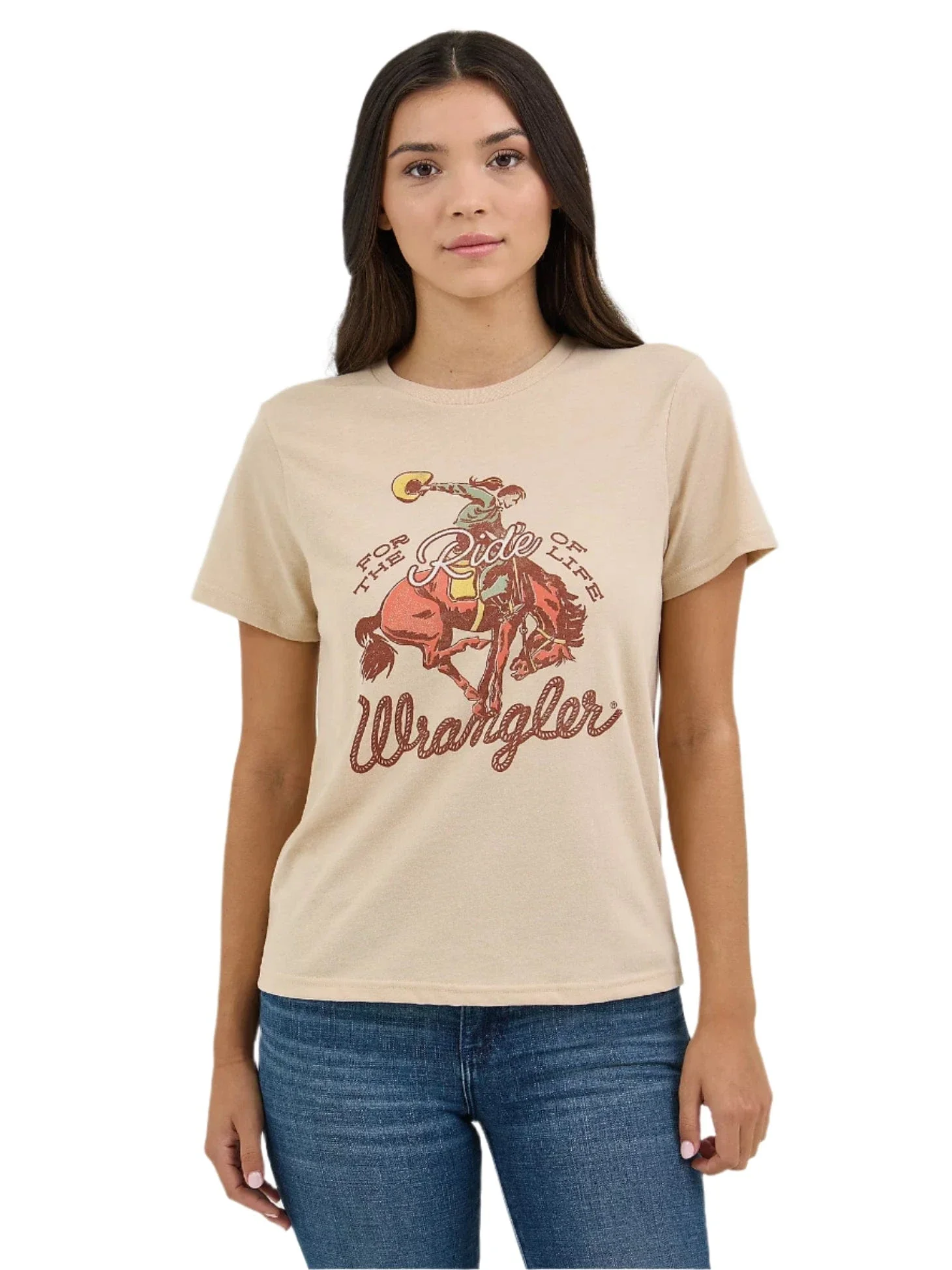 Wrangler Women's Western Graphic Reg Fit Tee 112358373
