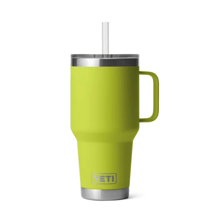 Yeti Rambler 35 oz Chartreuse Limited Edition Straw Mug